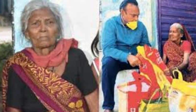 beggar woman donate 1 quintal rice cash to needy