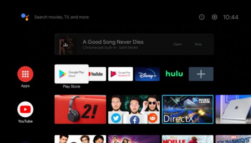 Android TV based smart TV can now play music in the background from your phone