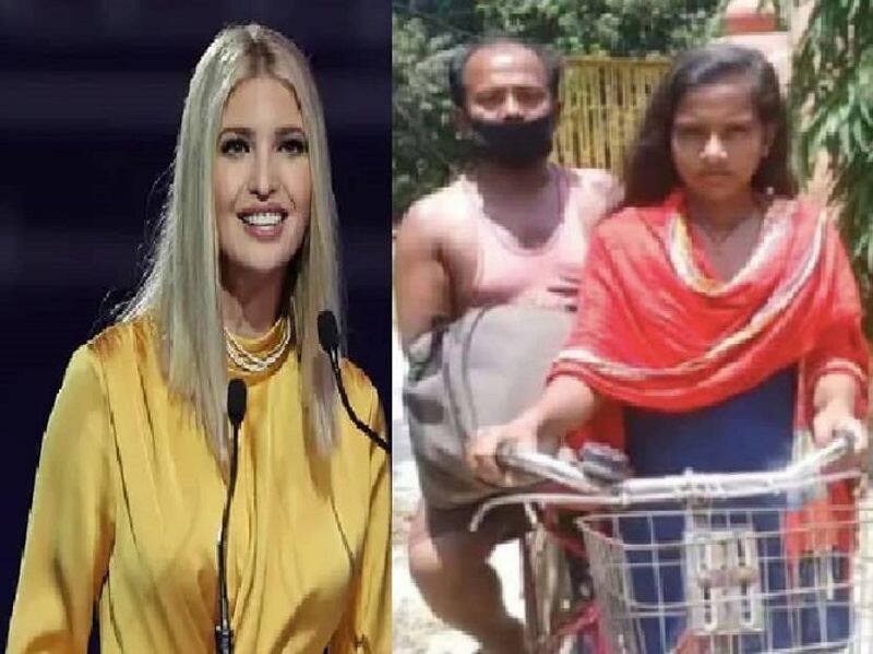 Beautiful feat : Ivanka Trump Responds To Bihar girl cycling 1,200 km with father