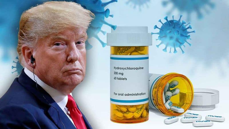 Doctors keeping close eye on Trump's intake of malarial drug hydroxychloroquine