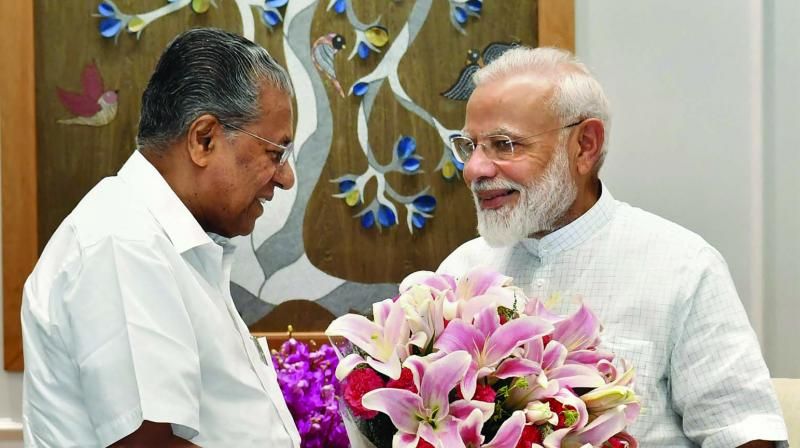 Kerala CM wishes the Prime Minister a happy birthday