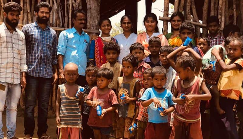 VBIT Students donated Groceries in 3 Backward Thandas in Jayashankar Bhupalapally