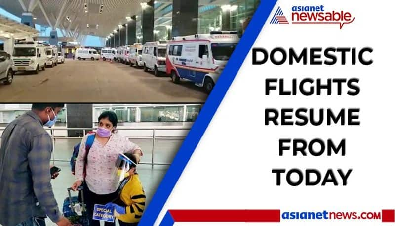 Domestic flights resume from Bengaluru, while flights to certain destinations stand cancelled