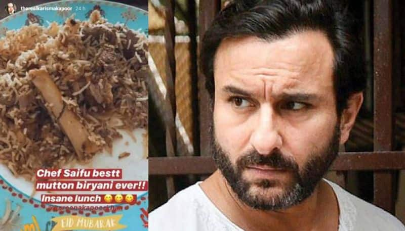 Insane lunch by Saif Ali Khan on Eid