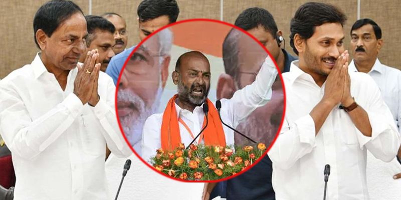 telangana bjp chief bandi sanjay sensational comments on kcr and ys jagan