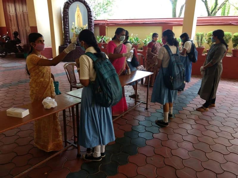 Kerala SSLC and VHSE exams underway adhering to COVID-19 guidelines