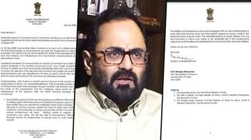 MP Rajeev Chandrasekhar writes to Nirmala Sitharaman on how to ensure that announced loan schemes reach MSMEs from banks