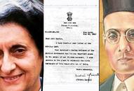 From the archives Indira Gandhis acknowledgement of Savarkars contribution should be a lesson for Congress