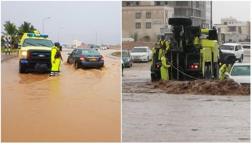 heavy rain continues in oman