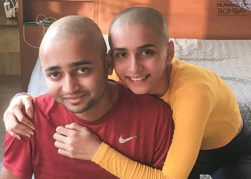 She shaved her head for my hearty laugh a saga of Cancer patient