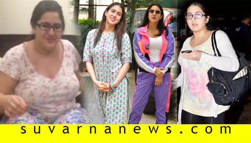 Bollywood sara ali khan weight loss transformation and workout tips