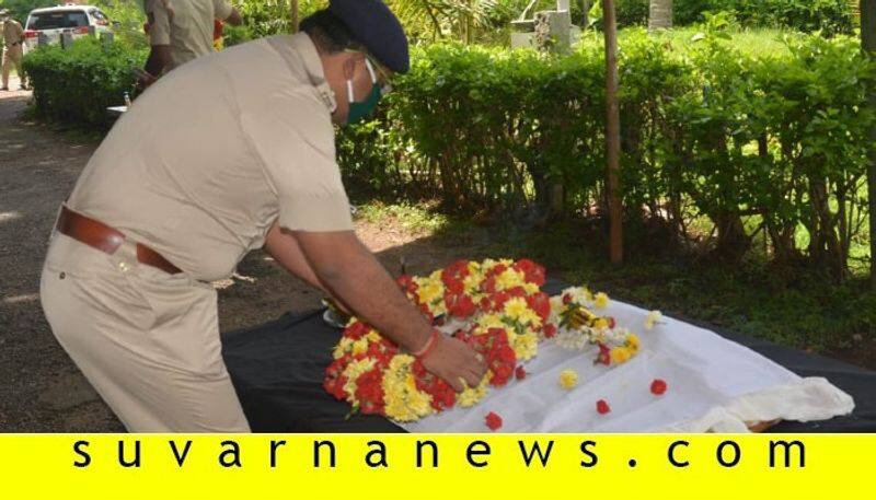 Police dog died in chikkamagaluru