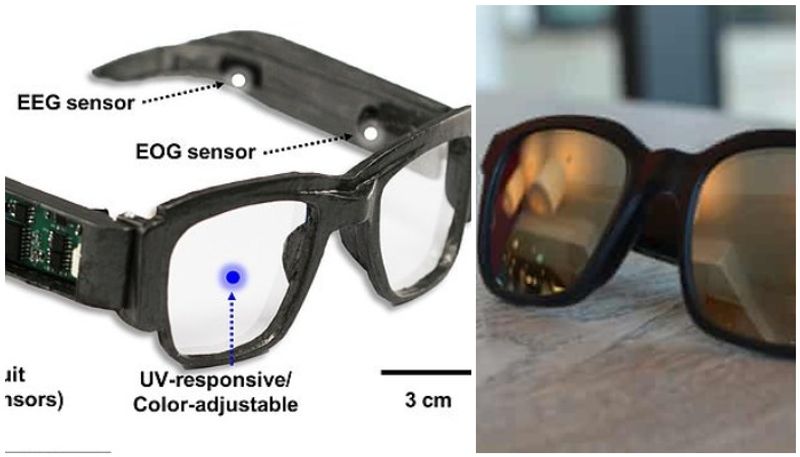 smart glasses that can monitor your health, let you play video games with your eyes