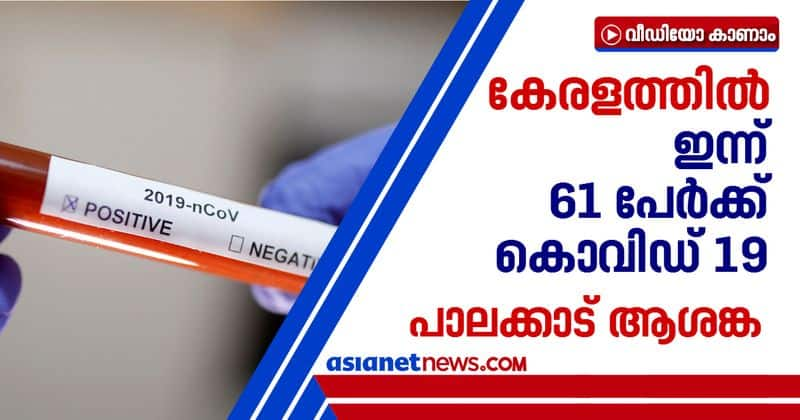 61 new covid 19 cases reported in kerala