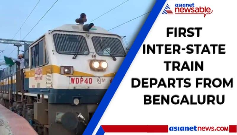 Karnataka resumes rail service as Bengaluru-Hubballi train departs on Monday