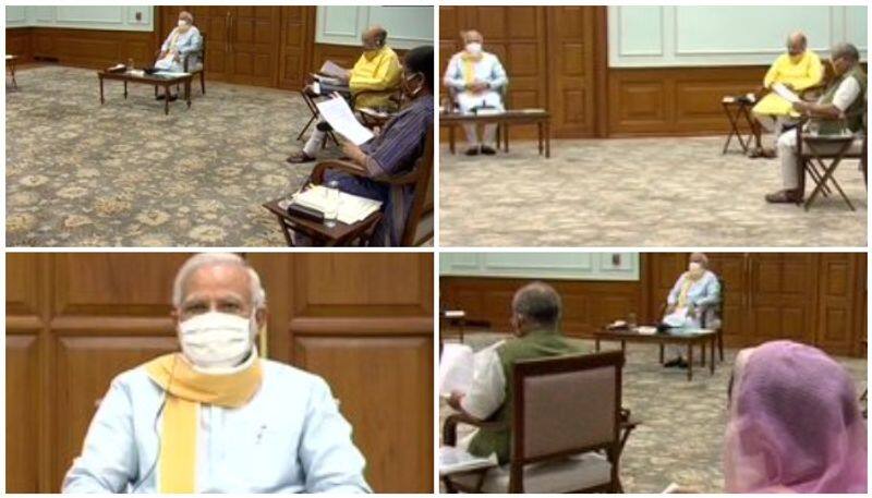 Union Cabinet meeting in Delhi