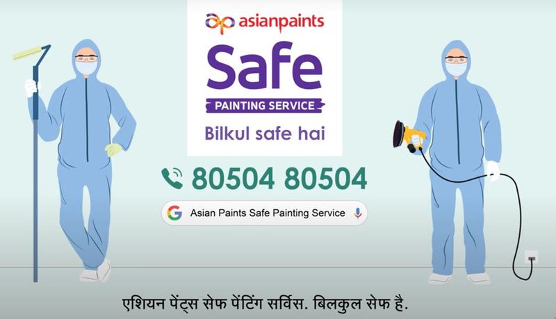 Asian Paints paves the way for innovation during lockdown; introduces safe painting services