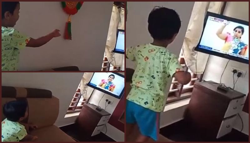 first standard students enjoy first day of online classes viral video