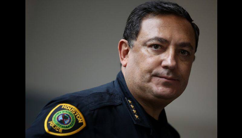 george floyd protests keep your mouth shut houston police chief to donald trump