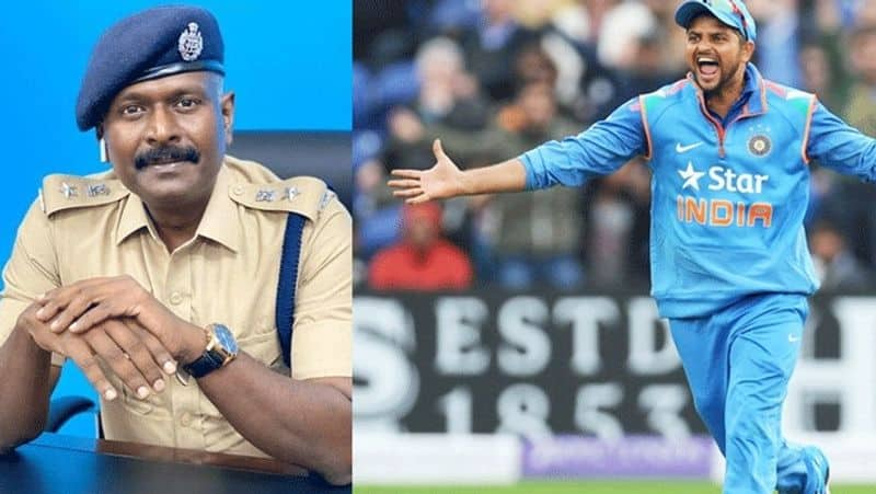 suresh raina appreciates thiruppathur sp vijayakumar