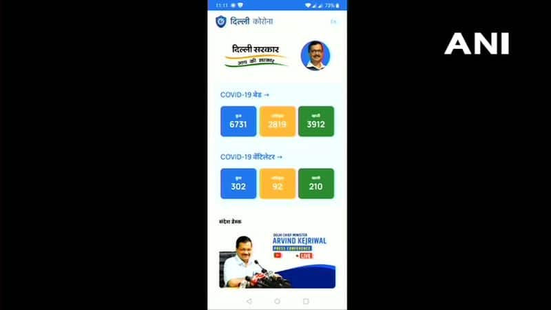 Delhi CM Arvind Kejriwal launches 'Delhi Corona' app for information on hospital beds