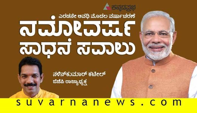 Interview with Dakshina Kannada MP Nalin Kumar Kateel on PM Narendra Modi govt 2 completing year