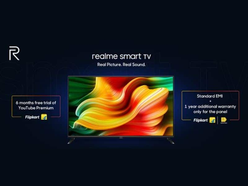 real me latest smart tv launched with updated features with low cost