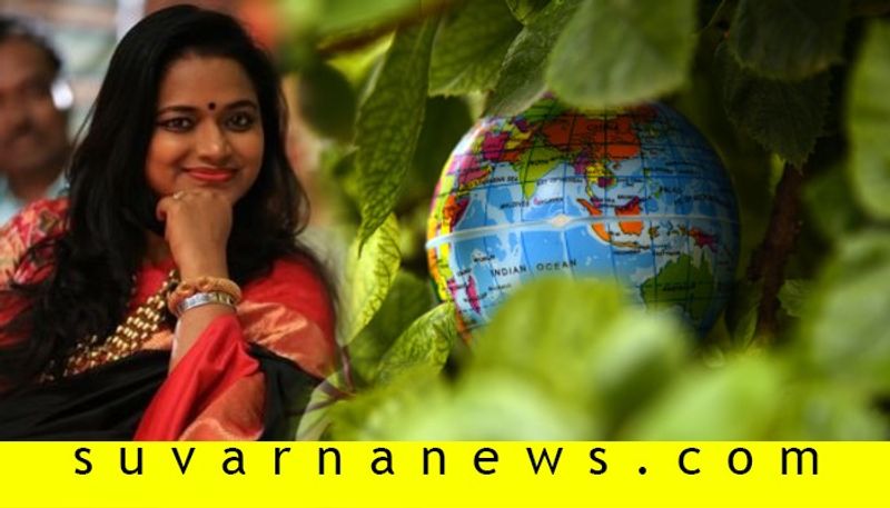 Indian film actor and producer Shruti Naidu take on World environment day