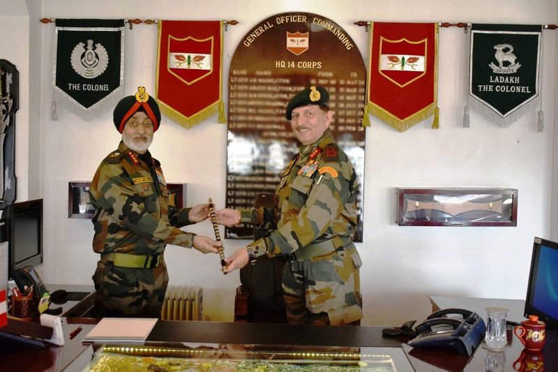 Lt Gen Harinder Singh and chinese armies will be meeting this week to defuse tensions