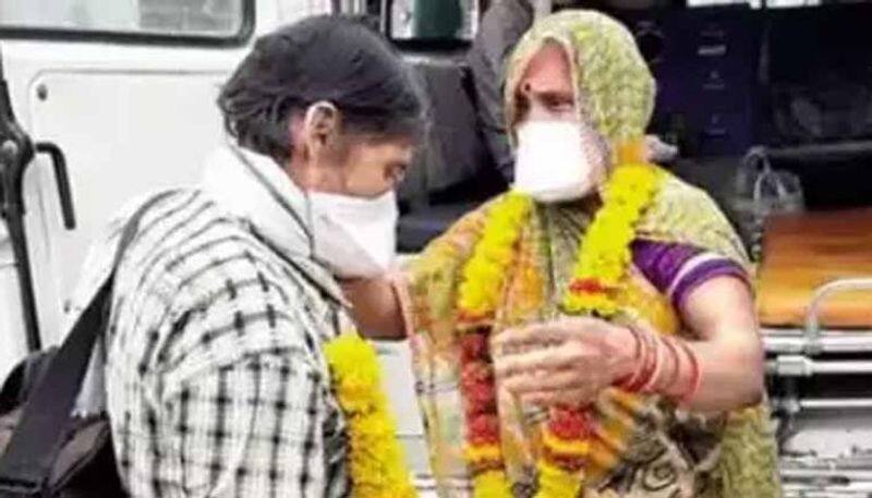 couple in 60s beat covid together marry again in madhya pradesh