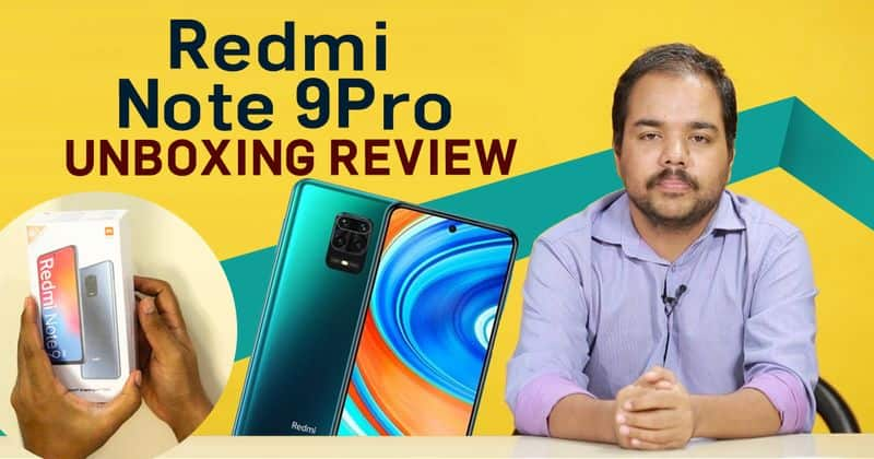 REDMI NOTE 9 PRO UNBOXING