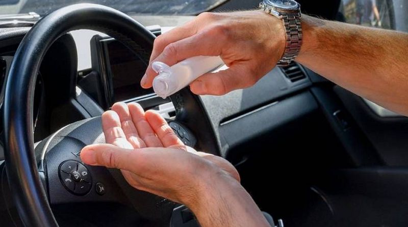 Abu Dhabi Police warn of dangers of leaving hand sanitisers in cars