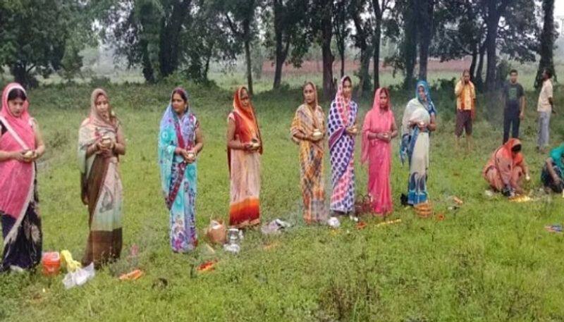 villagers from bihar started to worship corona goddess