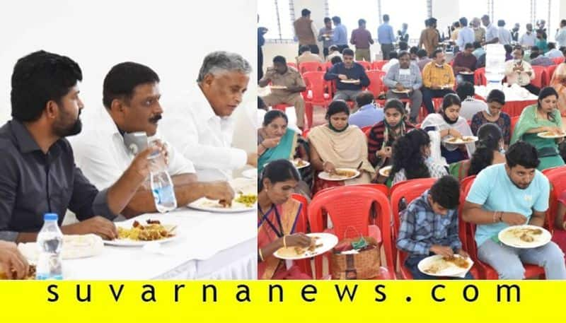 Case filed against kodagu district administration and district incharge for arranging lunch for covid19 warriors