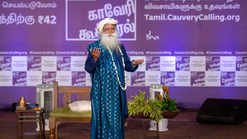 tanjore doctor inspired by sadhguru speech about kaveri river