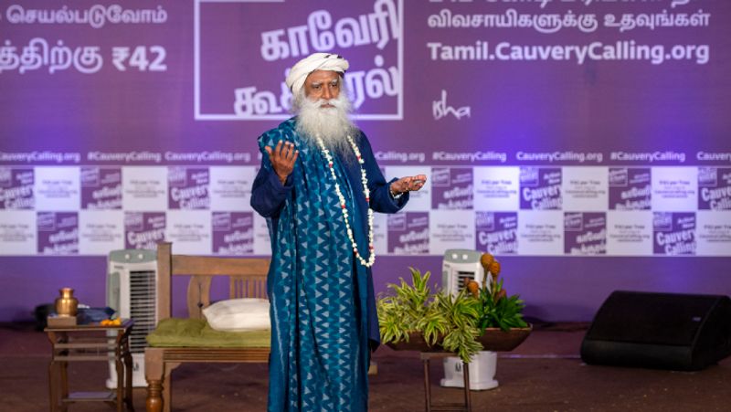 tanjore doctor inspired by sadhguru speech about kaveri river