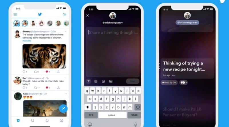 twitter launches new feature fleets like facebook and instagram