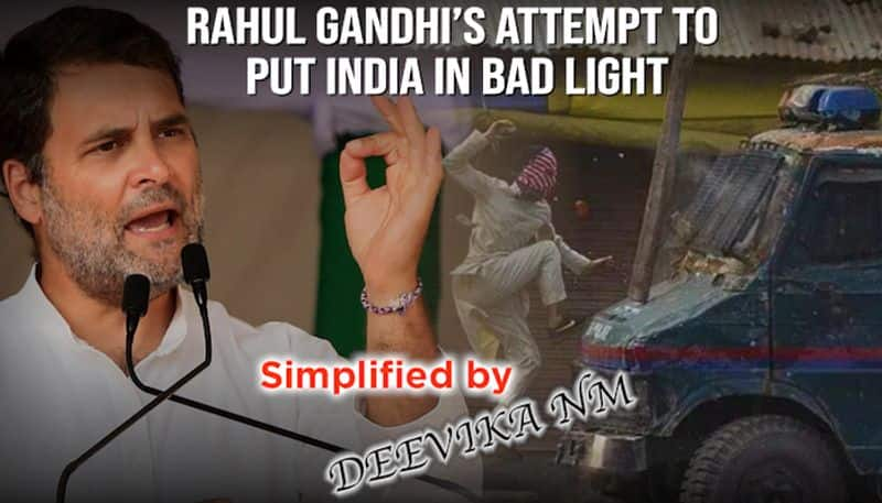 Rahul Gandhi and his anti-India comments that have left us baffled