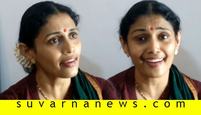 Kannada Poetry recital of Udupi based classical dancer Manasi Sudheer goes viral