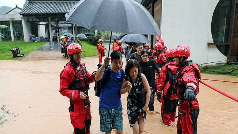 Heavy rain floods southern Japan; 13 people missing