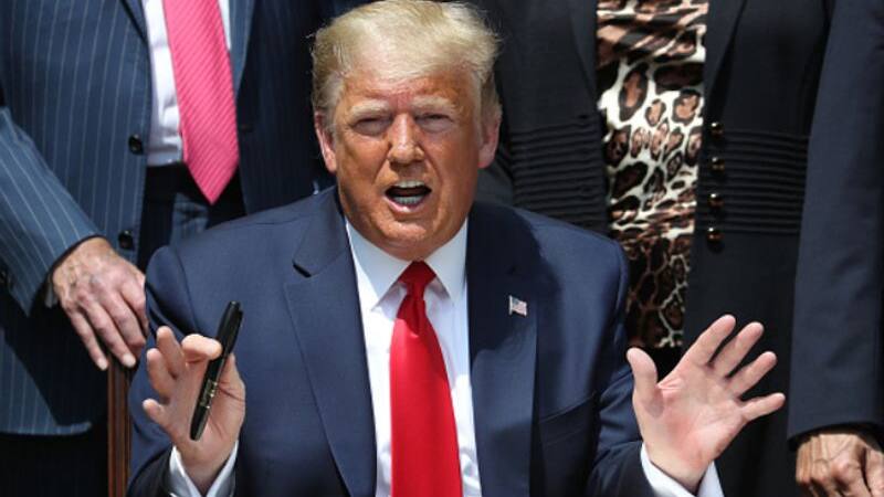President Donald Trump angry over US Football Federation's decision to protest George Floyd's murder