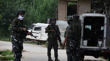 Pulwama security forces in the valley shot down two terrorists, one soldier martyred