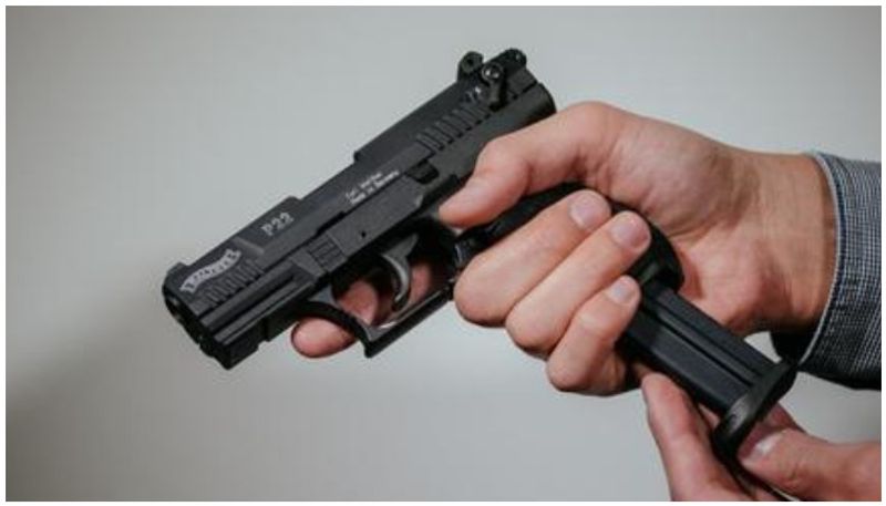 Drunken Man Enter to Bank with Fake Gun in Kalaburagi