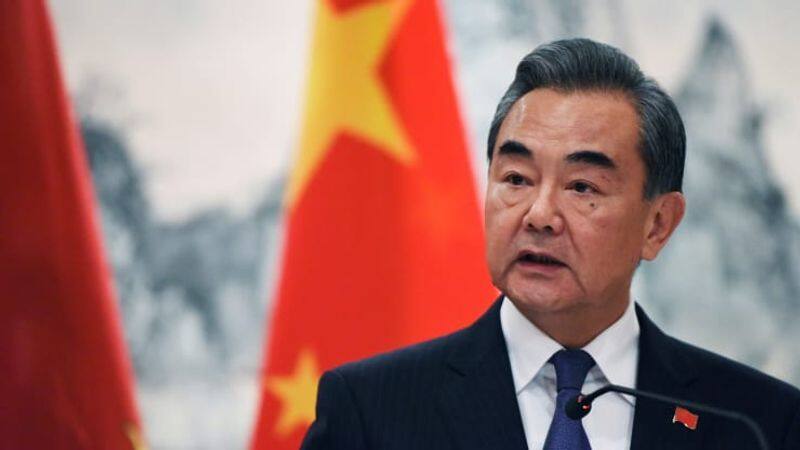 china foreign minister wand ye rude speech with Indian external minister