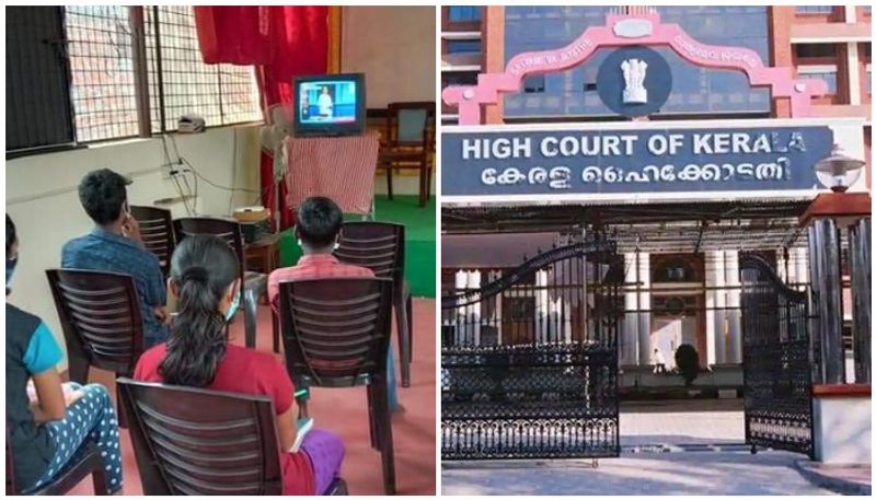 high court satisfied in kerala government online class preparation