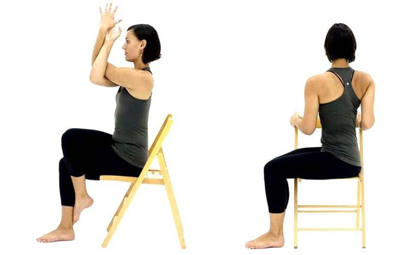 Is desk job giving you back or neck pain? 5 chair yoga poses that can improve your posture RCB