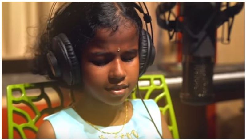 Ananya sing in Vellam Prajesh Sen film