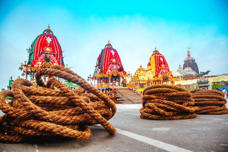 Mega construction Puri Jagannath Yatra chariots Meet the men who construct it 