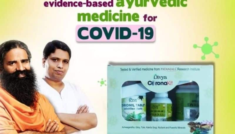 centre says that patanjali cant sell its new medicine with claims of curing covid 19