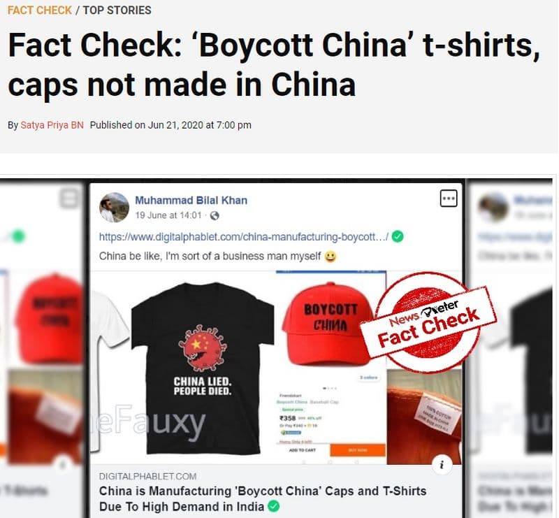 Boycott China t shirts and caps made in China here is the facts